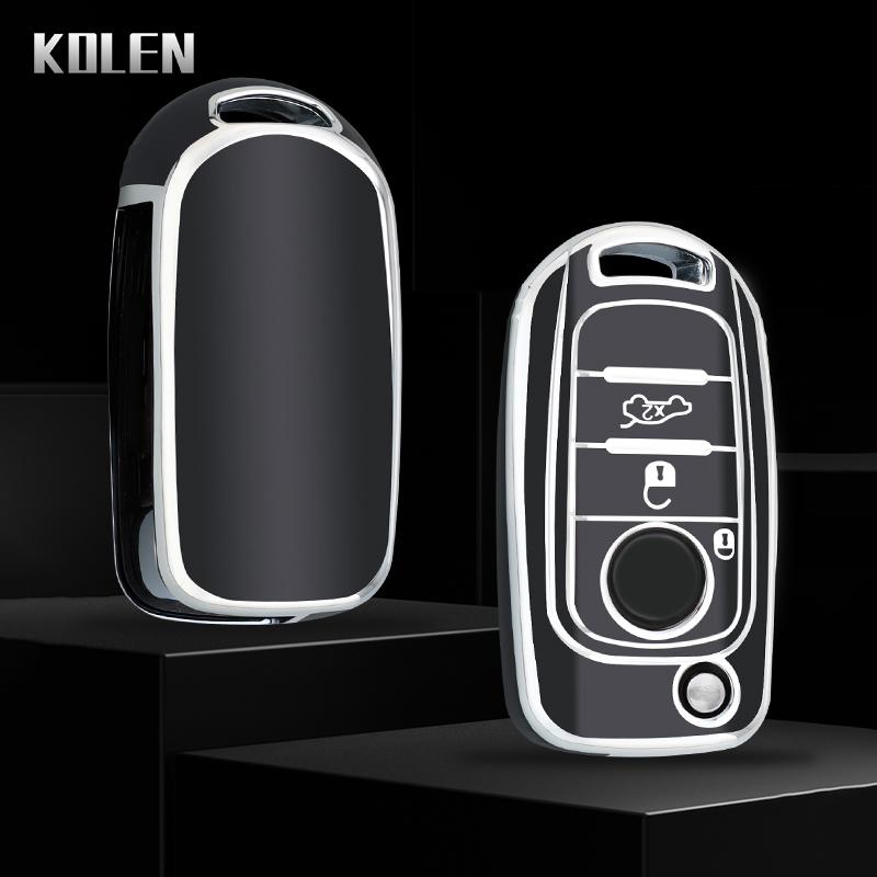 Moderne TPU Auto Klappschlüsselhülle Abdeckung Schale Fob Für Fiat Tipo Tprp Freedom 500X Doblo Argo Nuovo Grazie Schlüssel Schutz Zubehör