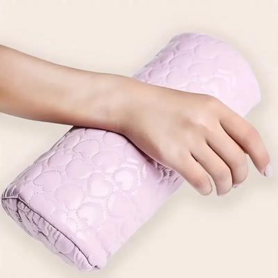 Abnehmbares Waschbares Nailart-Schwammkissen - Weiches Handkissen für Armauflagehalter Nailart-Handpad halbkreisförmig