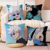 Anime S-Satoru G-Gojo Pillowcase Toon Gift Cushion Cover Bedroom Home Sofa Chair Seat Decor Pillow Case