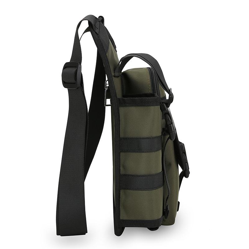 Outdoor Shoulder Bag Men's Water Kettle Umbrella Crossbody Bag Large Capacity Mobile Phone Bag
