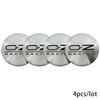 Set di 4 Adesivi Tappo Centrale Mozzo Ruota Auto Emblema OZ da 56 mm Adatti per Adesivi Emblema 3D OZ Racing Decorazione Styling Automobilistico