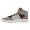 Adidas Neo Hoops 3.0 Mid Non-Slip Durable High-Top Sneakers Unisex Sneakers Brown FZ6562