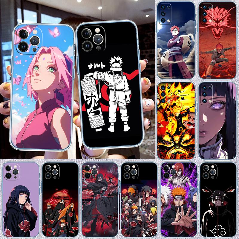 Anime Naruto Uzumaki Transparent Phone Case for Motorola Moto Edge 20 30 40 50 S30 Fusion Ultra Pro Neo Lite + G200 G23