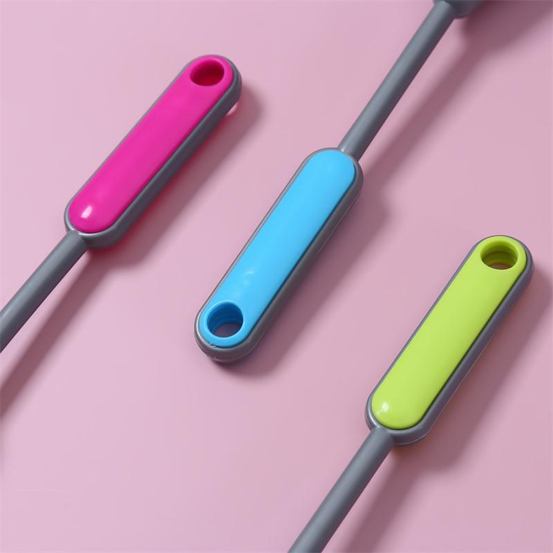 Reinigungswerkzeuge Zweifarbiger Griff PP-Seide Computertastatur-Reinigungsbürste Staubentferner für Büro und Zuhause Hühnerfeder-Staubwedel Staubwedel