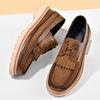 Fashion Classic Brand Thick Soled Wear-resistant Men's Loafers High-quality Handmade Soles Business Casual Shoes Work Shoes for Men’s