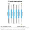 6-Piece Soldering Aid Kit Pcb Cleaning And Maintenance Tools Repair And Soldering Aids Circuit Board Soldering Accessories