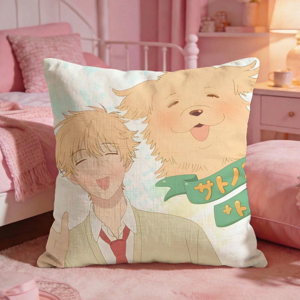 Skip And LLoafers Anime Cushion Cover Premium Comfort Reversible Pillow Cove Two In One Design For Any Room Car Interior