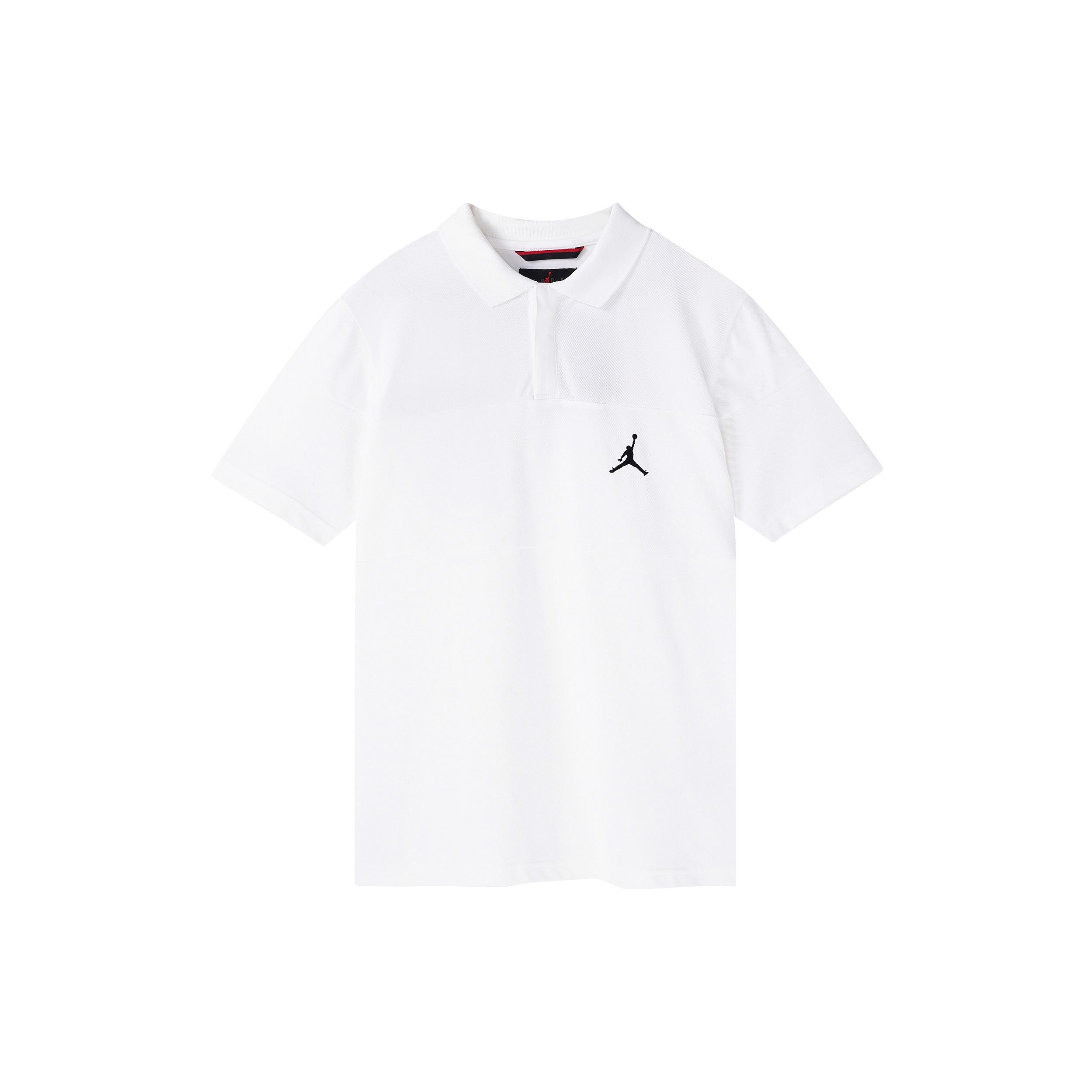 Air Jordan Jumpman Sports Short Sleeve Polo Shirt White Men s CJ4705-100 XXXL