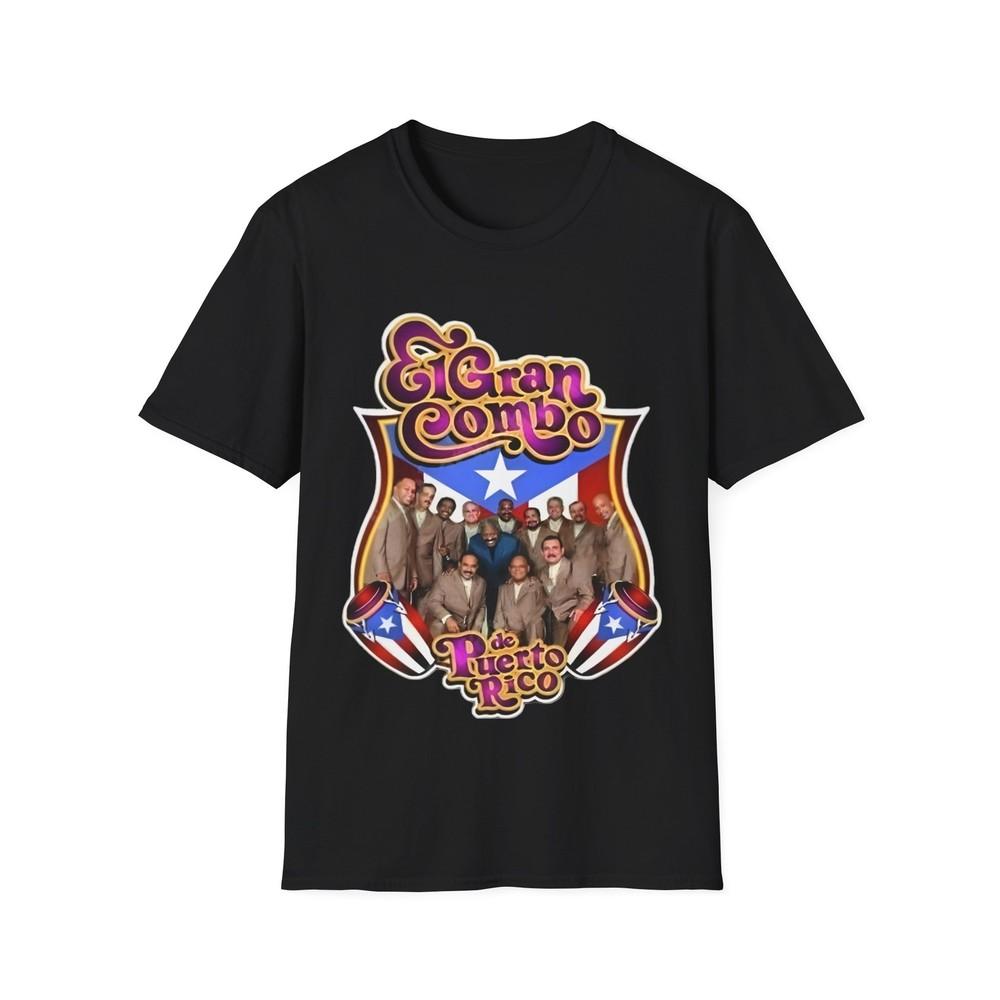 

Unisex Soft Cotton T-Shirt. El Gran Combo De Puerto Rico XL