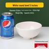 Commercial 5-inch Plastic Round Bowls
