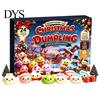 Stocking Stuffers for Kids 2026 Christmas Squeeze Toy Advent Calendar, 24-Day Dumpling Bun Fidget Surprise Gift Box Countdown Box, Soft TPR