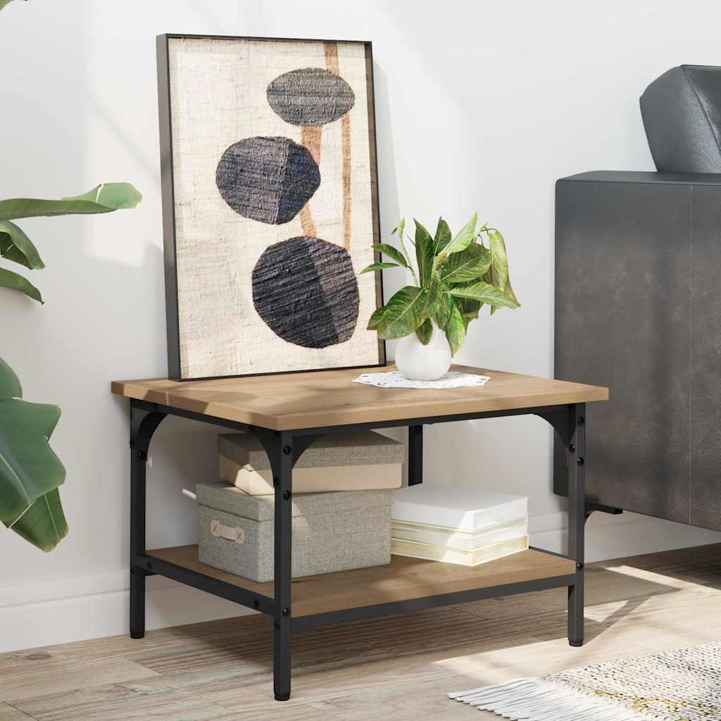 Printer Stand Artisan Oak 50 X 40 X 38 Cm Particleboard