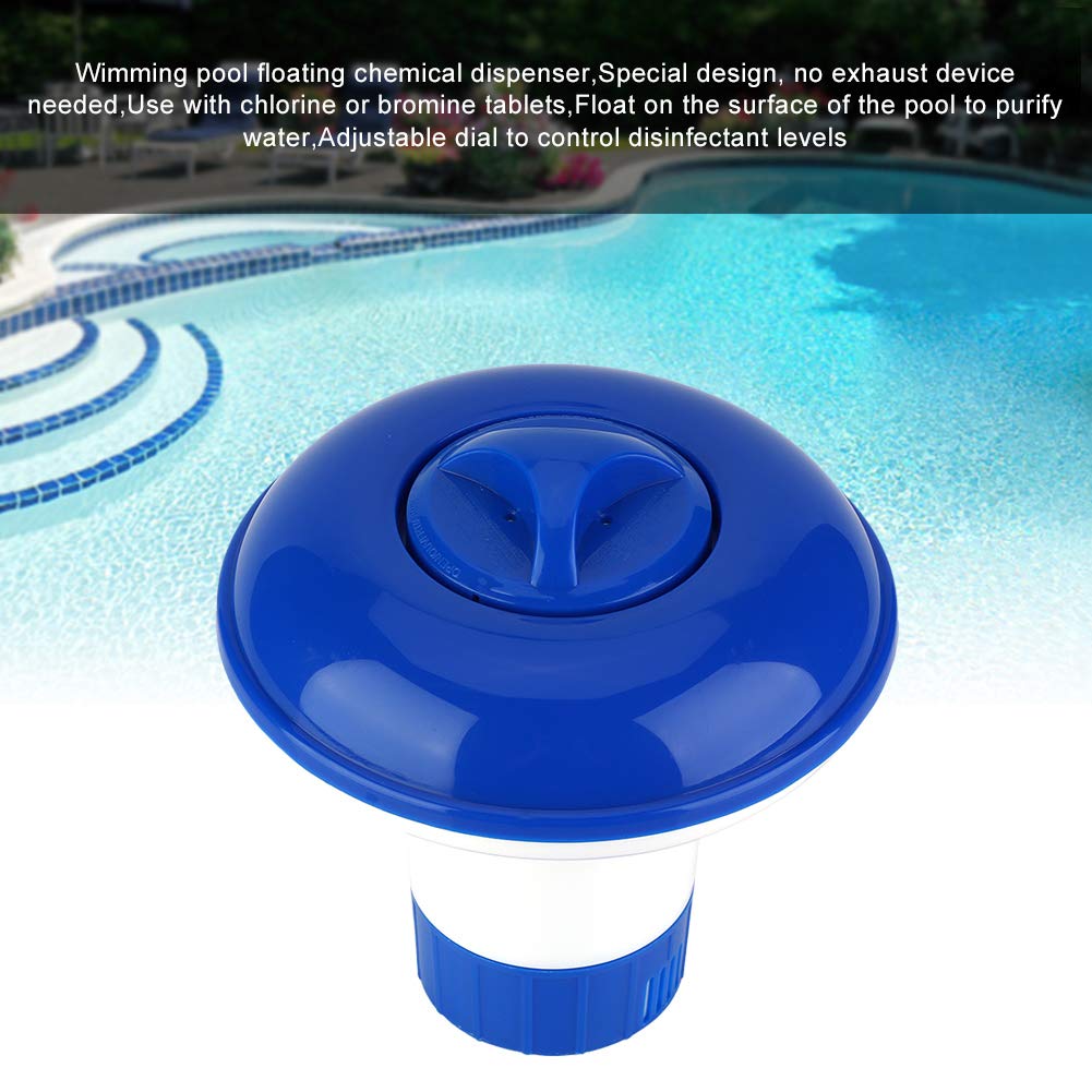 Comprimés de chlore et de brome flottants pour piscines, distributeurs et applicateurs de produits chimiques pour spas et jacuzzis