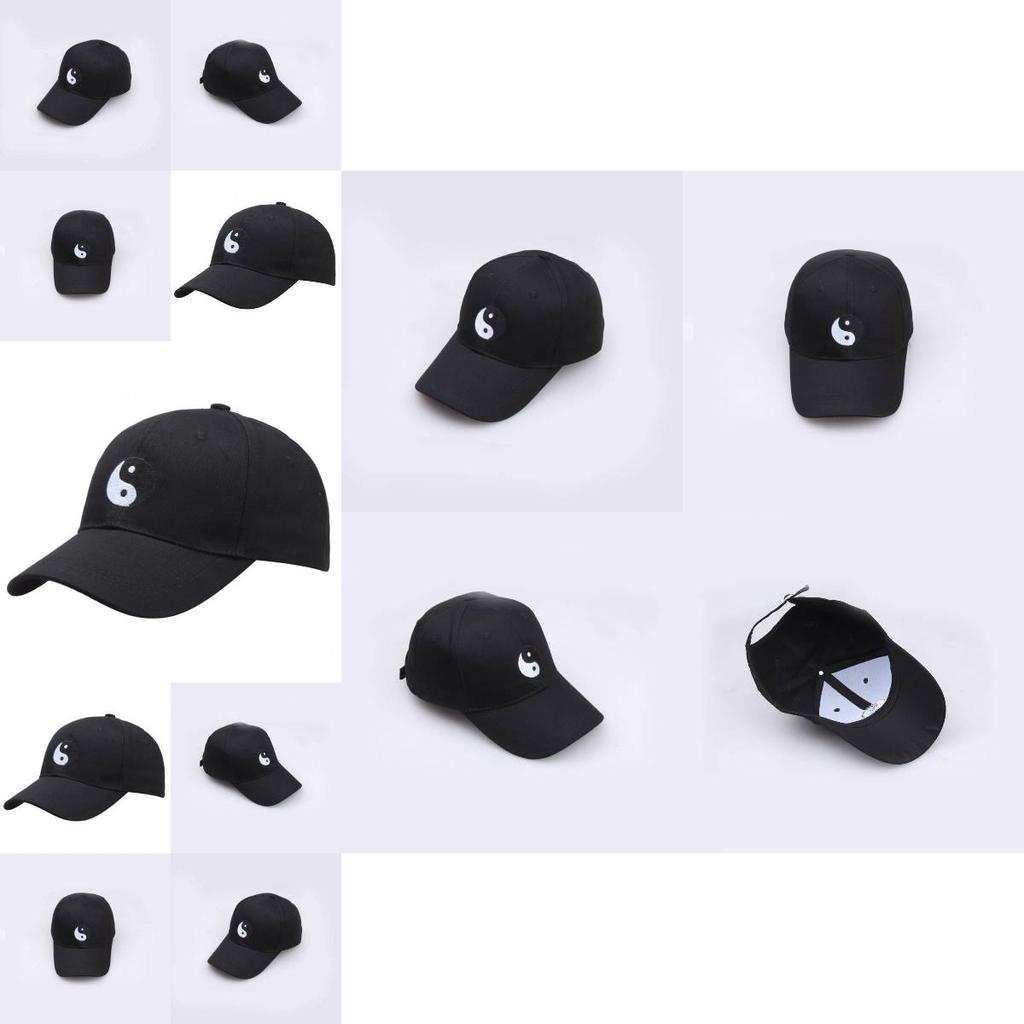 Tai Chi Eight Trigram Embroidered Men Women Baseball Hat With Curved Brim For Yearround