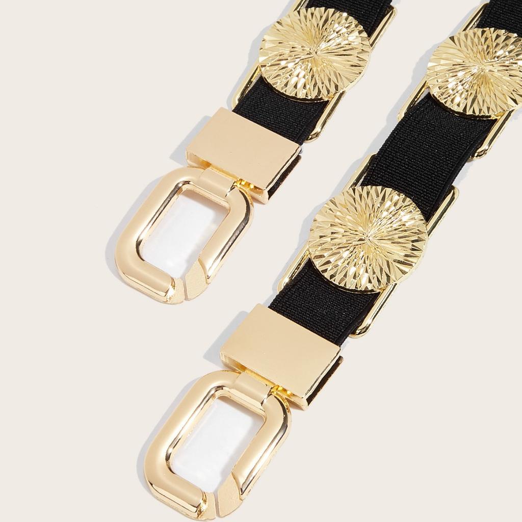 Elastic Elastic Coat Belt Accessories Decorative Dress Suit Waist Seal Women Autumn Winter Tide Summer Black