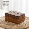 UOSUUOSU Walnut Wood Tissue Box