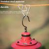 Outdoor Stainless Steel Hooks Are Not Easy To Slide Ultra Light Multifunctional Lightweight Camping Travel Accessories and Tools