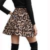 J-51070 Women's Retro Leopard High Waist Short Skirt for Autumn/Winter - European & American Fashion Style