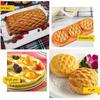 Pizza Pastry Lattice Roller Cutter Plastic Dough Pie Crust Grid Decorating Tool for Bread Cookies Baking Gadget