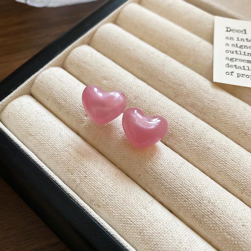 Boucles d'oreilles bohèmes roses à fleurs de perles de rocaille et pompons de perles