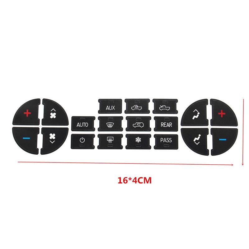 Car Button Repair Sticker Various Styles Car Stickers
