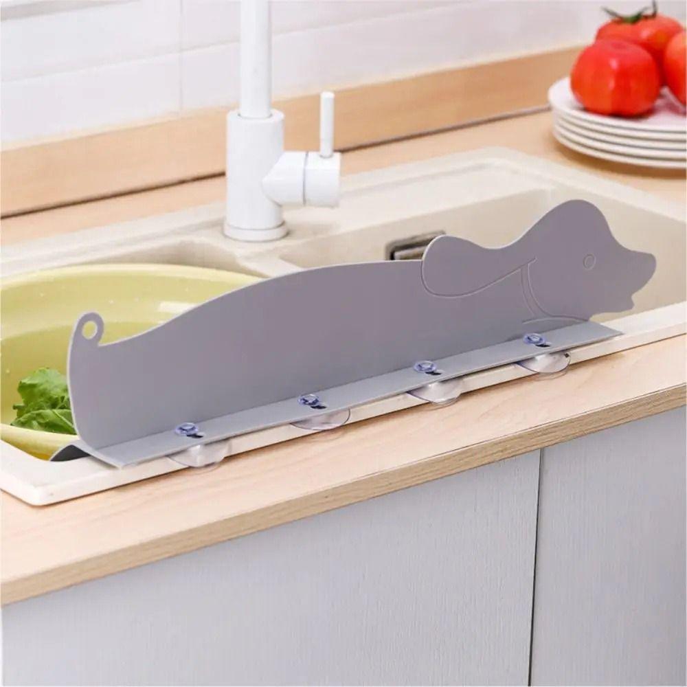 Bear/Dog Shape Cartoon Water Baffle Household Water Blocking Board  Kitchen Countertop
