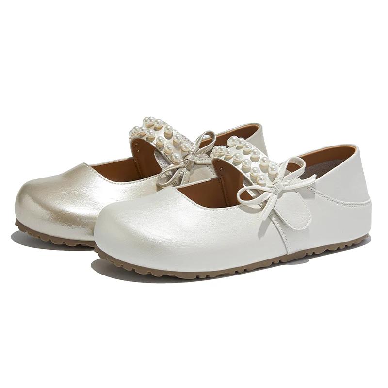 2025 New Women's Flat Shoes Shallow Mouth Mary Jane Female Shoes Large Size Ballet Loafers for Women