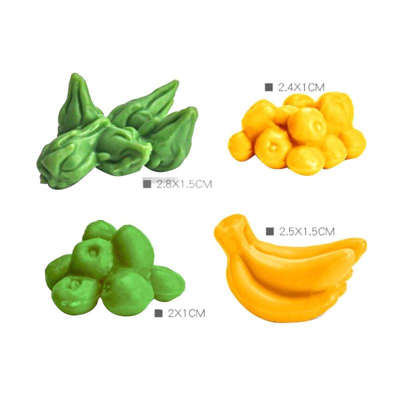 36Pcs Sand Table Farm Scene Playset Realistic DIY Toy for Fairy Garden