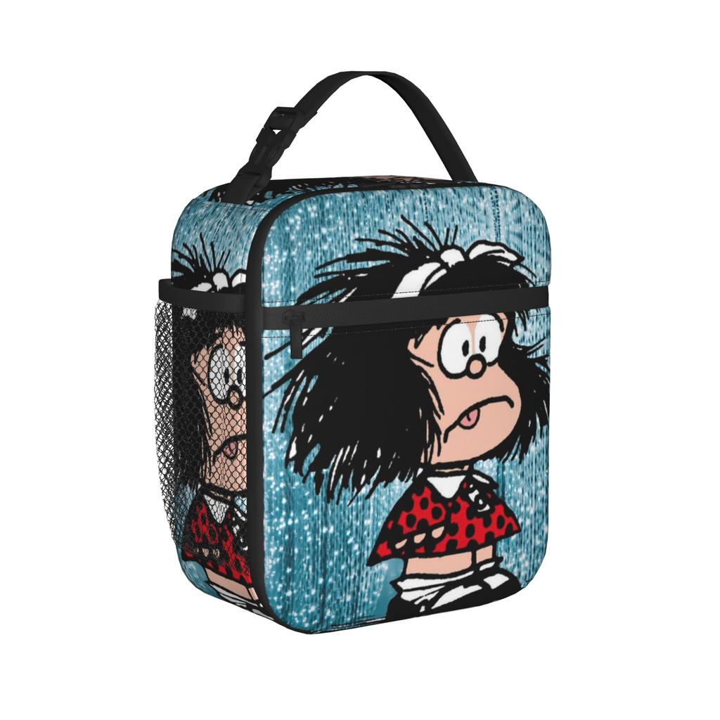Mafaldas Insulated Lunch Bag Cooler Bag Reusable,Lunch Container Leakproof Tote Lunch Box Bento Pouch Work Outdoor