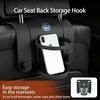 Double Hooks Car Seatback Water Cup Holder No Drilling Required Install For VW GTI Passat Scirocco Golf Tiguan Touareg Touran