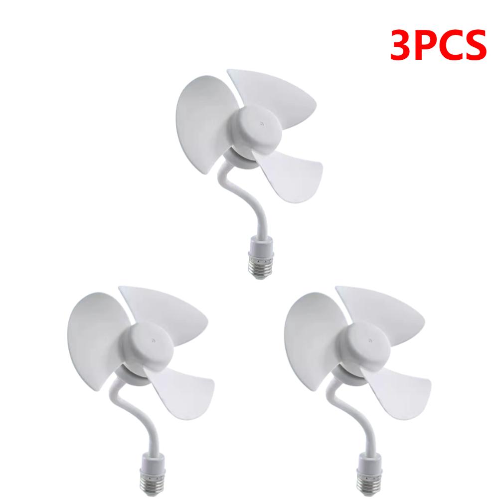 Modern LED Ceiling Fan E27 Base/USB Indoor Ceiling Fan Light Hose Extender Small Ceiling Fan Light for Bedroom Living Room