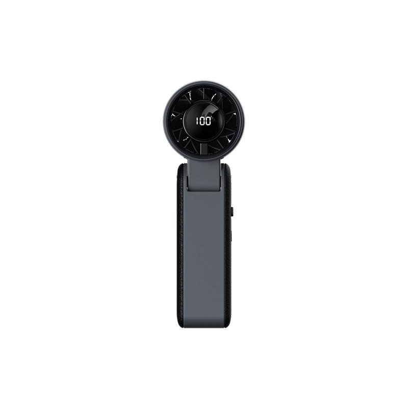 2026 Portable USB Folding Handheld Turbo Fan with Digital Display 53*59*180mm
