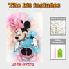Disney Pearl Art Painting Home Wall Decor Minnie Mouse Pearl Gemstone Painting Picture Crafts Adult/Beginner Gift Creative Home Decor Unframed
