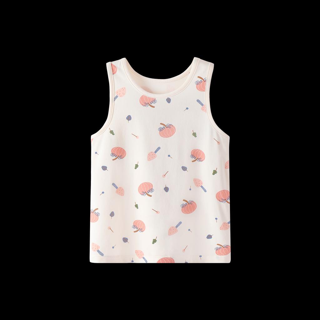 Yingbolun Spring and Summer Pure Cotton Girls' Vest