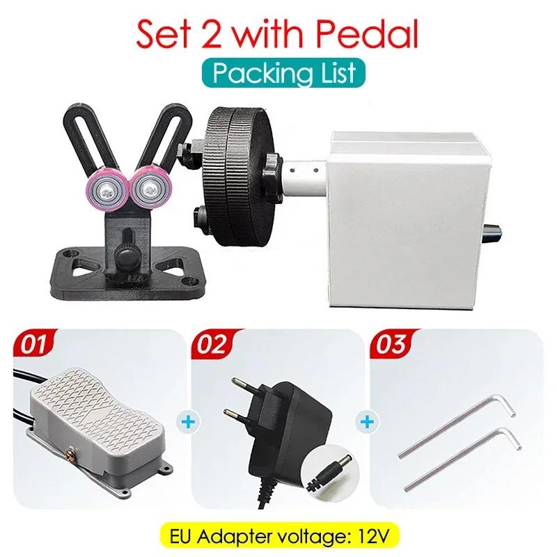 Fishing Rod Winding Machine DIY Fishing Rod Epoxy Resin Rotating Gluing Building Elctric-Drive Machine Modification Tool