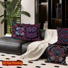 2D Aztec Geometric Tribal Throw Pillow Covers Pattern Cushion Cover Suitable For Sofa Bedroom Car Pillow Cover