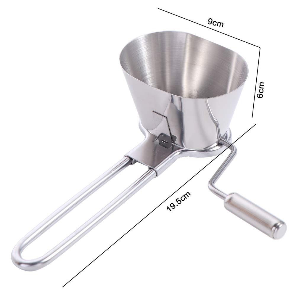 Comfortable Handle Rotary Vegetable Grater Hand Crank Coriander Cutter Seasoning