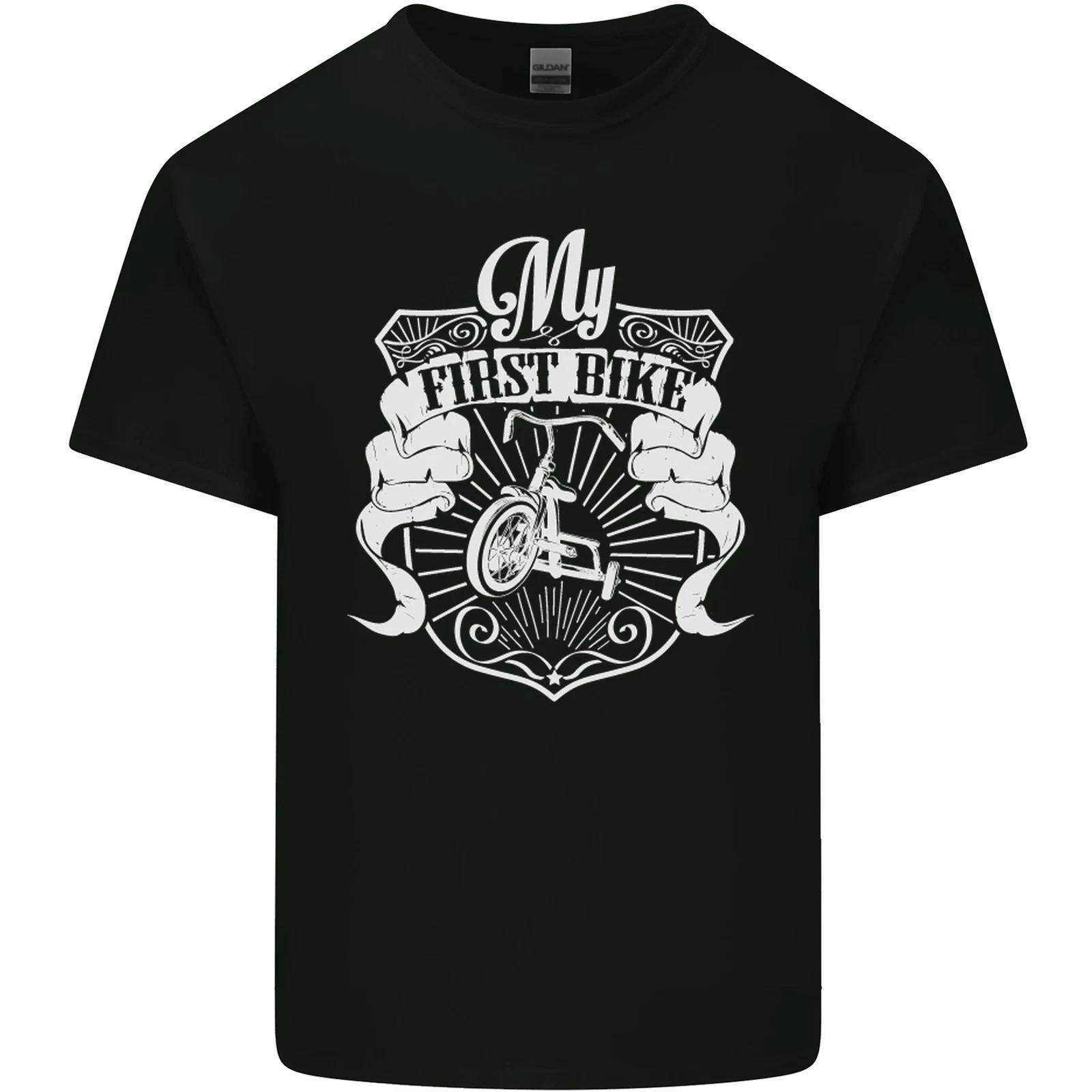 First Bike Funny Biker Motorbike Motorcycle Kids T-Shirt Childrens 3XL