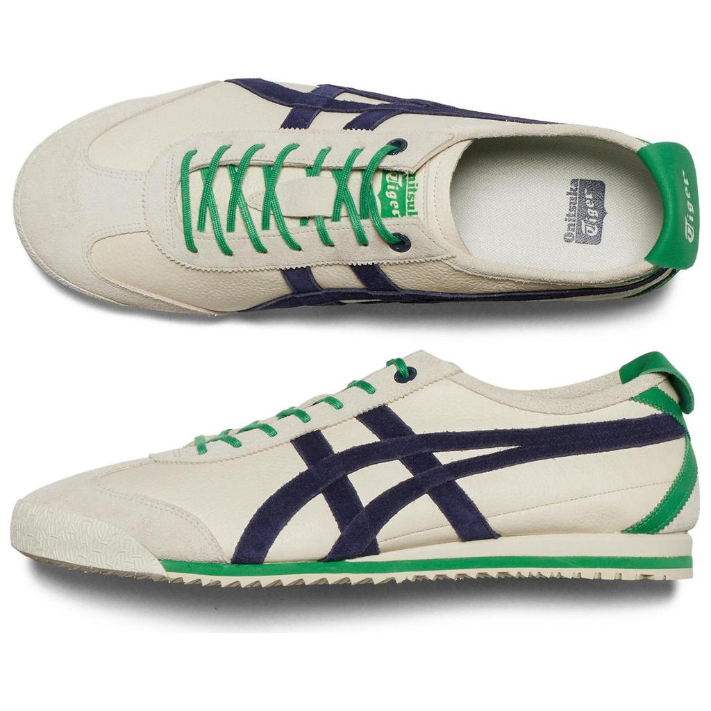 New Onitsuka Tiger Onitsuka Tiger Mexico 66 Sd Birch Peacoat Green 1183C015-203
