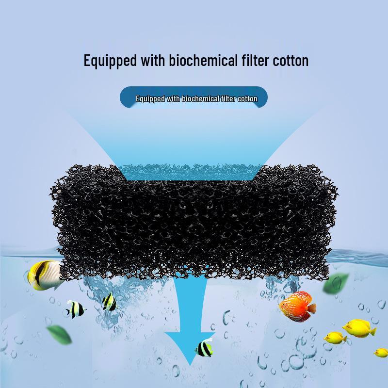 USB Wall-Mounted Mini Fish Tank Filter & Oxygenator Waterfall Pump
