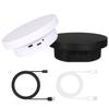 Round Shape Electric Turntable 360° Rotating Motorized Jewelry Show Holder  Live Streaming