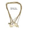 5Pcs Letter Print Chain Friendship Necklaces Gift Always Together Puzzle Best Friends Necklaces Jewelry Accessory