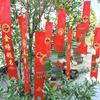 Temple Blessing Ribbons with 'Fu' Character (100 Pcs)