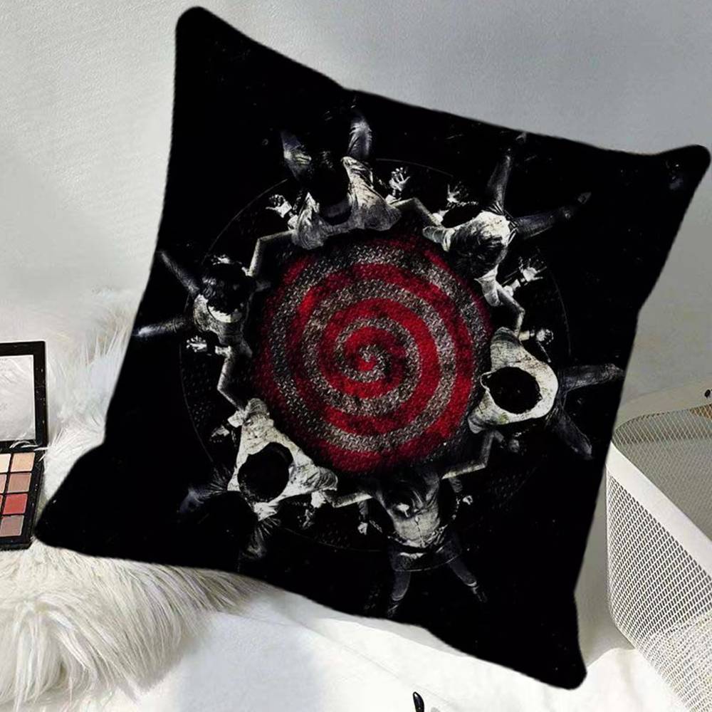Horror Movie SSaw Pillow Case Square Pillow Bedroom Sofa Leisure Comfort Cushion Car Home Decoration