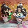 Mo Dao Zu Shi Official Wei Wuxian Lan Zhan Blind Box Porcelain Rhyme Flower Language Series Desktop Decoration Pvc Toy Gift
