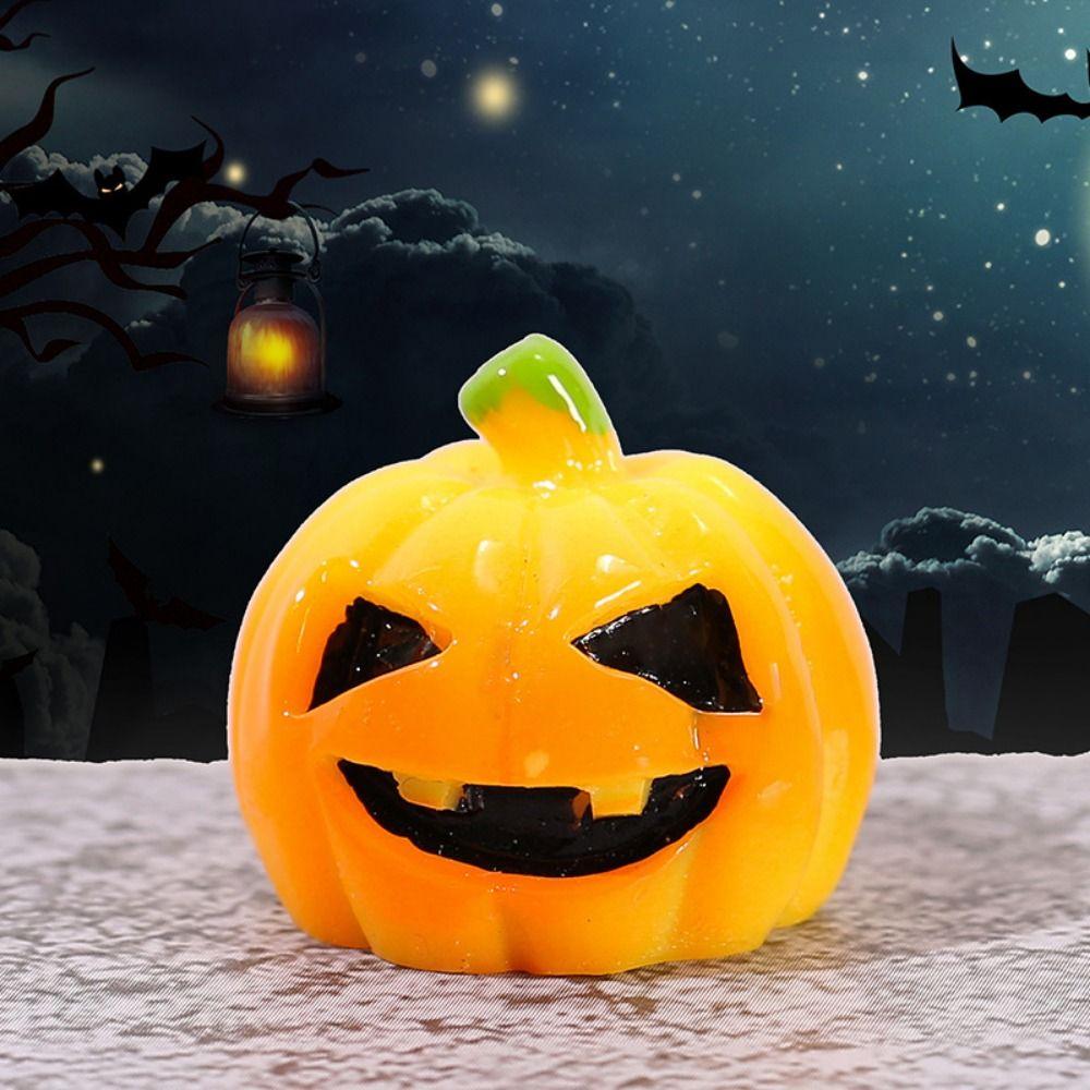 3D Halloween Small Ornament Mini Resin Halloween Ornament  Crystal Ball Accessories
