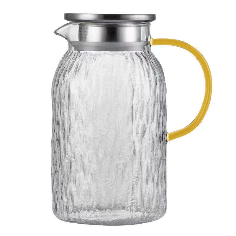 High Borosilicate Glass Cool Kettle Cold Kettle Summer Kettle High Temperature Resistant Household Large Capacity High Value Set