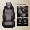 Universal Cotton Linen Car Seat Cover - Four Seasons Enveloping Fabric Cushion