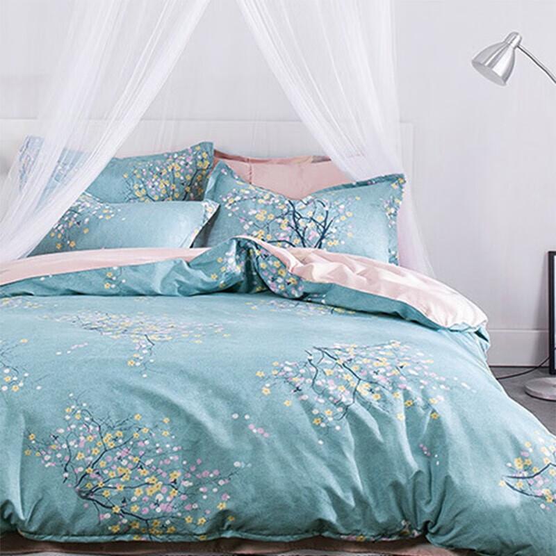 PLOVER Spring Bloom 4-Piece Bedding Set