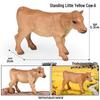 Realistic Farm Animal Model Set: Dairy Cow, Simmental Bull, Yellow Cattle, Fighting Bull, Water Buffalo, Yak